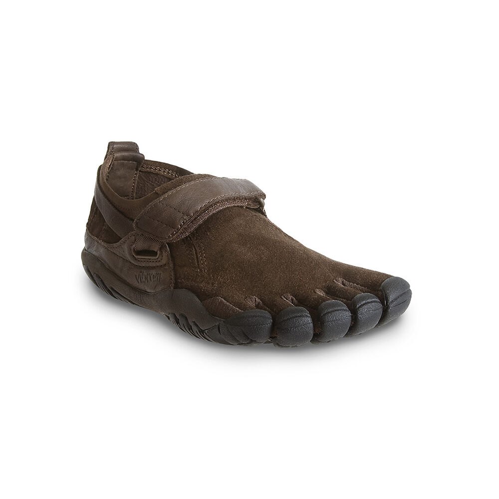 Vibram FiveFingers Dame Løbesko Brune - Kso Trek - 9612ZDOTS